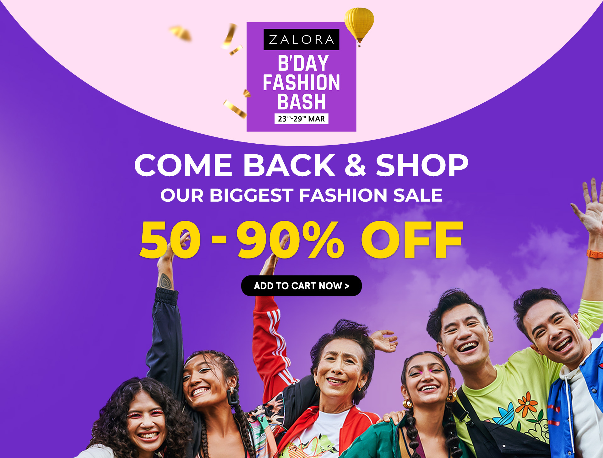 11th Birthday Sale - Up To 90% OFF! | ZALORA Hong Kong