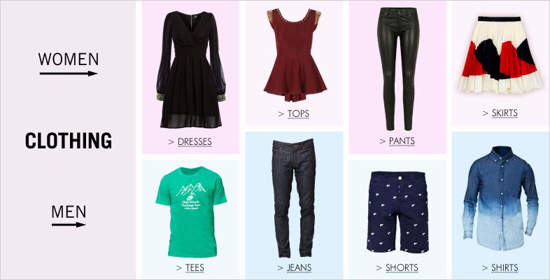Image of korean style clothing online shopping in india
