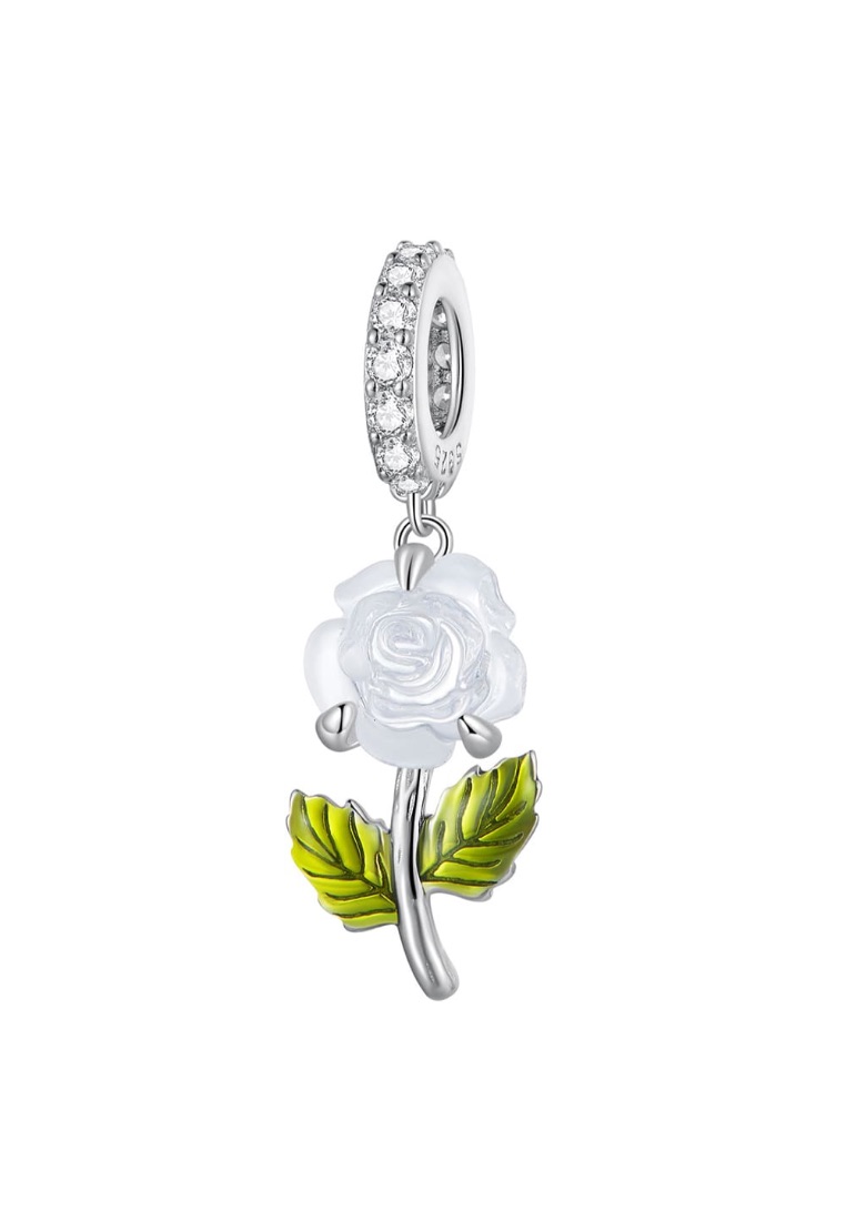925 Signature Solid Silver Solaris Shift Petal Charm