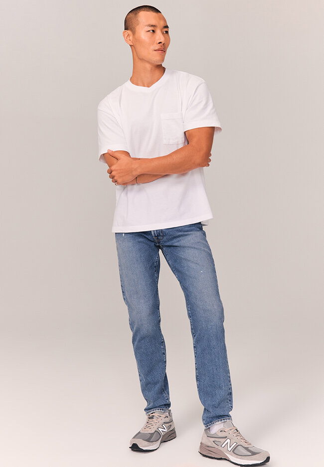 mens casual jeans