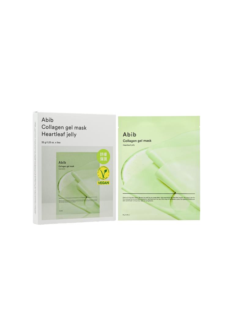 Abib Abib Collagen Gel Mask - Heartleaf Jelly 5piece