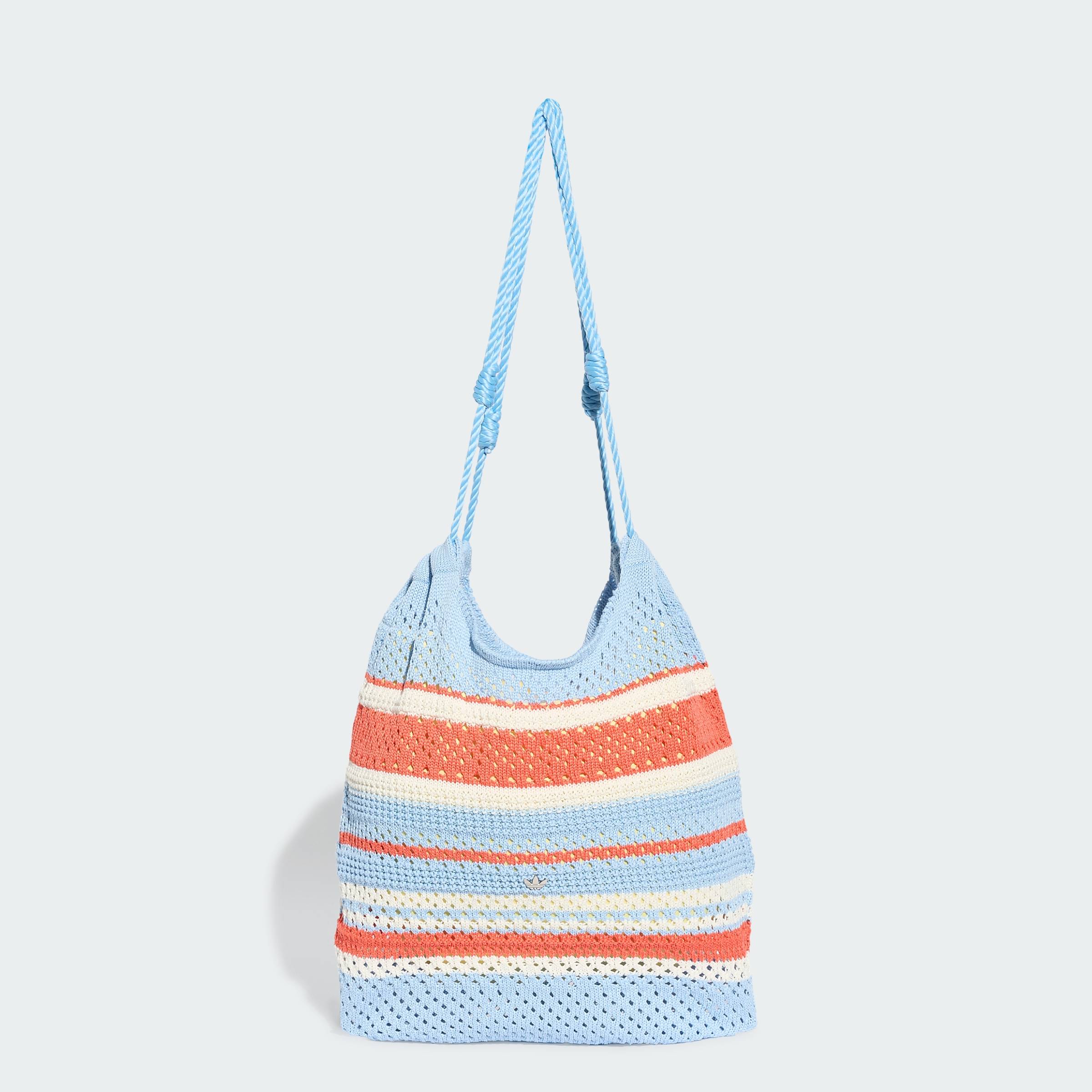 ADIDAS Lifestyle ORIGINALS CROCHET TOTE 2 Bag Women Blue KX9590