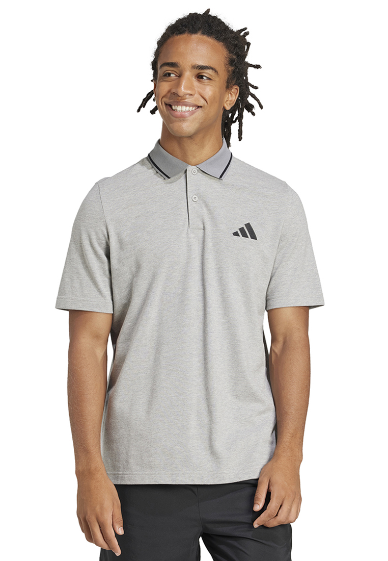 ADIDAS Essentials Small Logo Piqué Polo Shirt