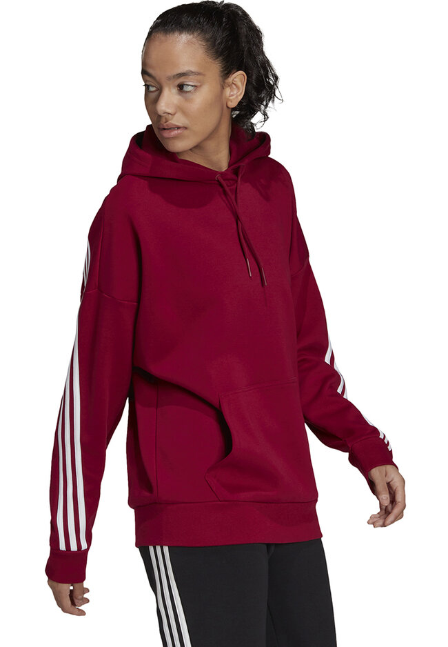 red adidas sweatshirt women