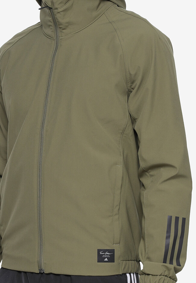 grey adidas jackets