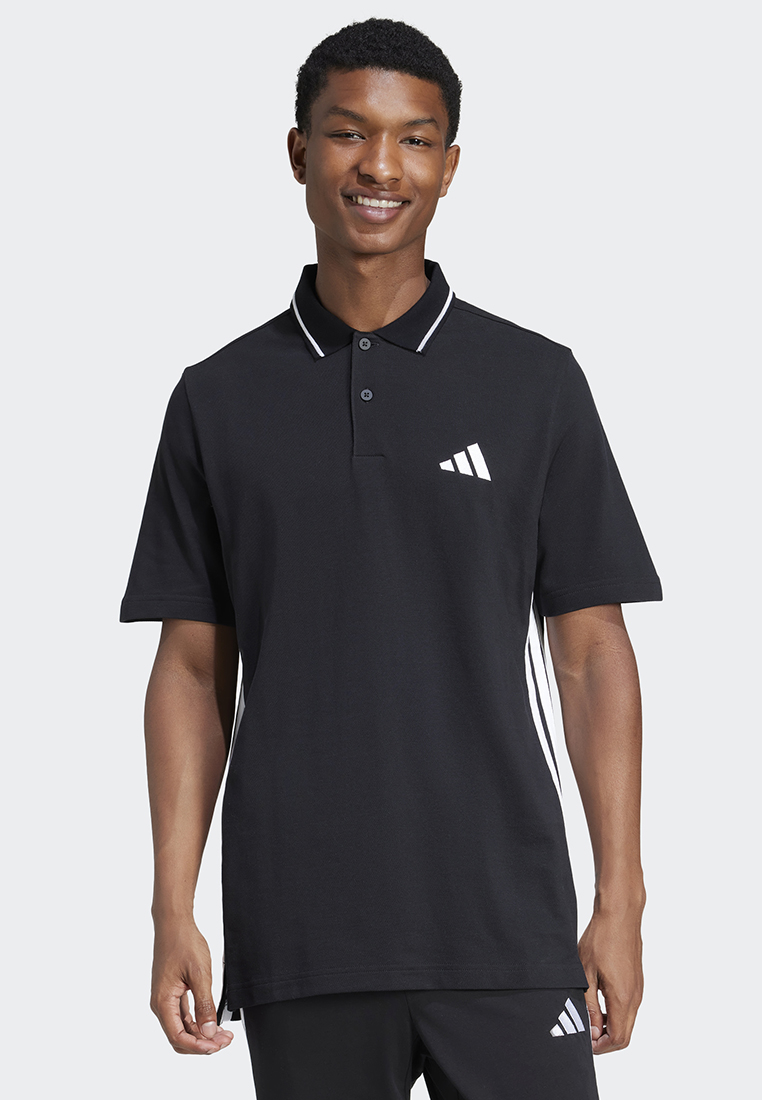 ADIDAS Essentials 3-Stripes Piqué Polo Shirt