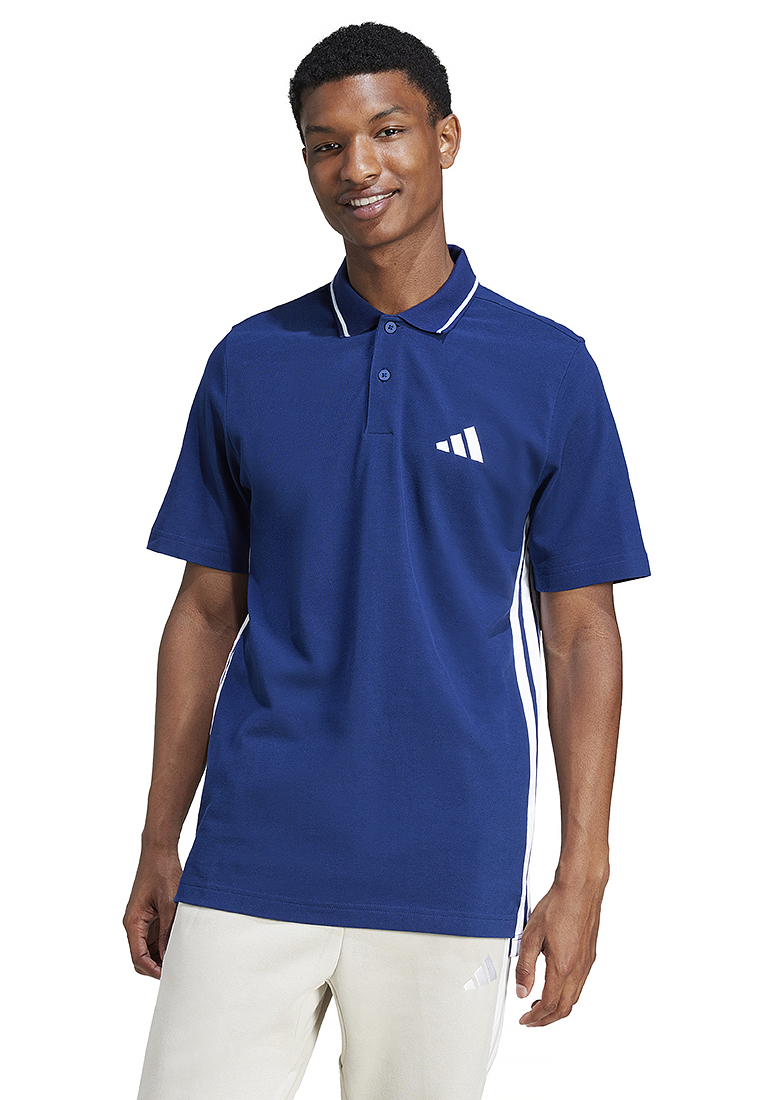 ADIDAS Essentials 3-Stripes Piqué Polo Shirt