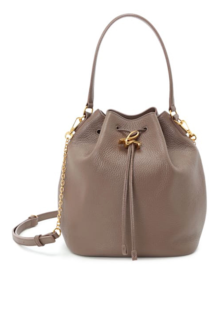 agnès b. b. Logo Drawstring Bucket Bag