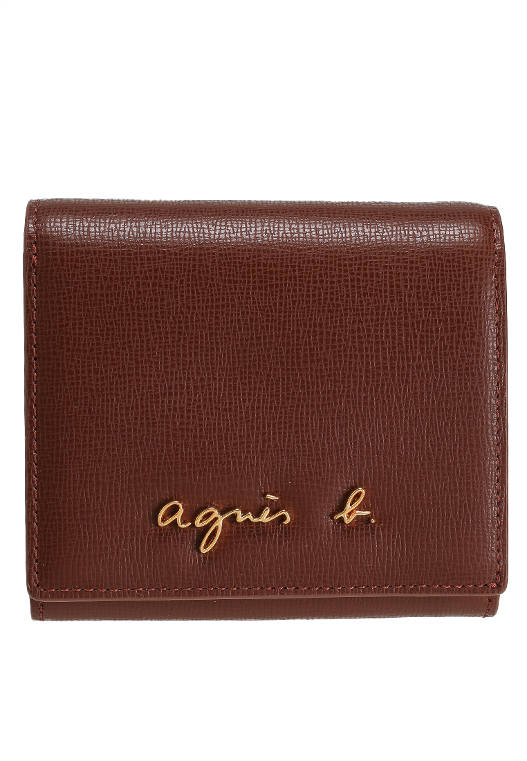 agnès b. Logo Flap Wallet