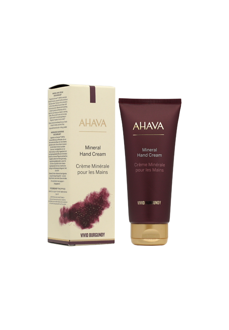 AHAVA AHAVA Mineral Hand Cream Vivid Burgundy