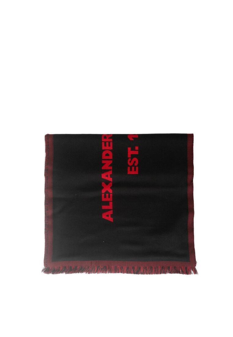 ALEXANDER MCQUEEN Oversize Mcqueen Graffiti Scarf