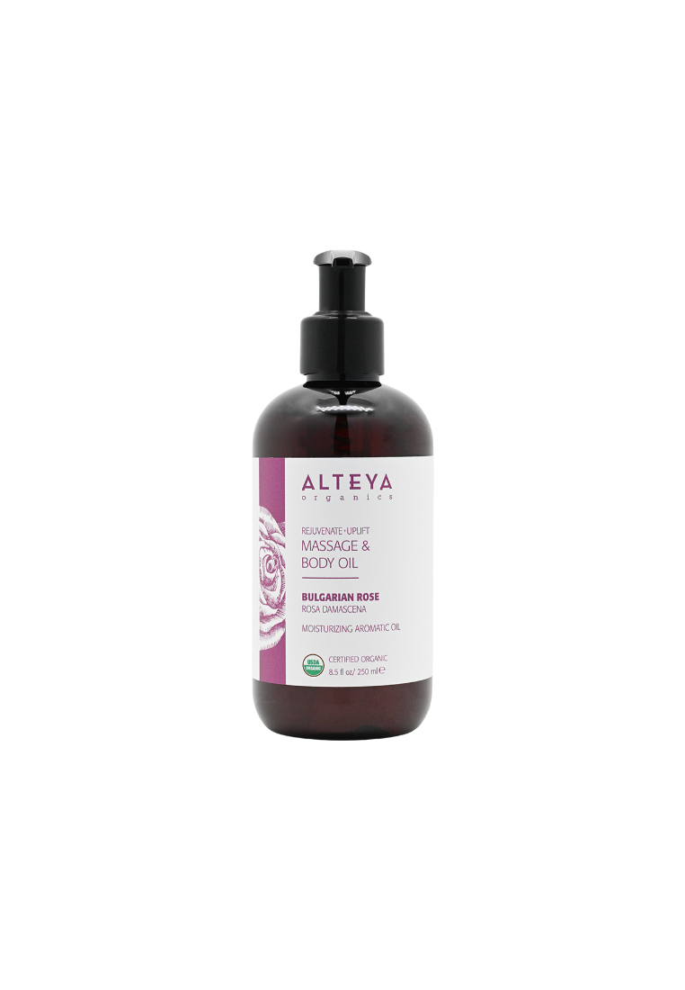 Alteya Organics Alteya Organics Rejuvenating Massage & Body Oil, Bulgarian Rose 250ml