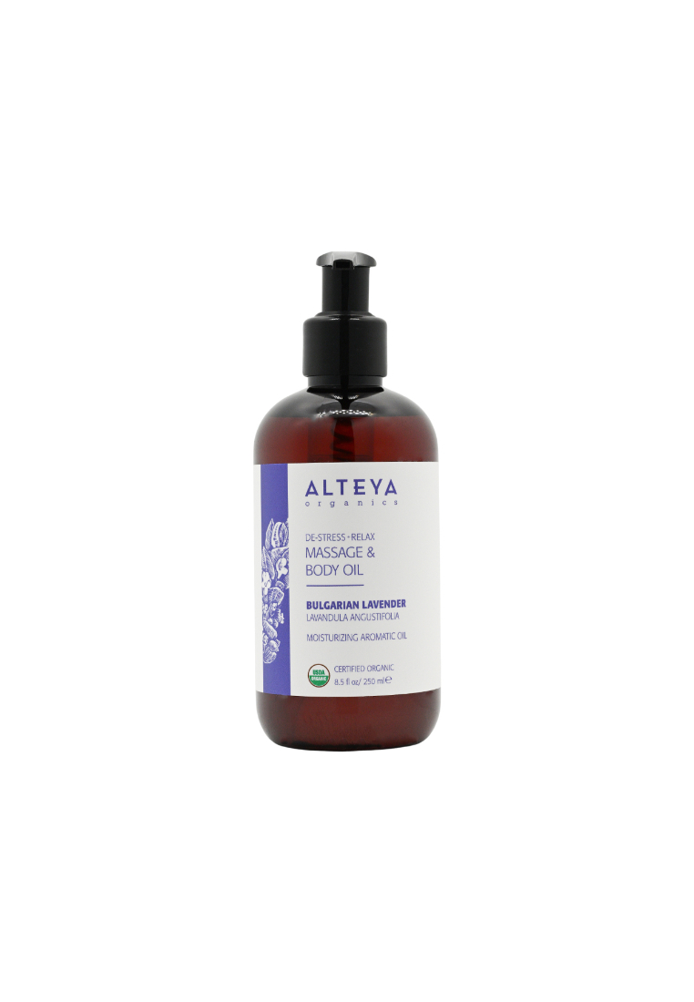 Alteya Organics Alteya Organics Rejuvenating Massage & Body Oil, Bulgarian Lavender 250ml