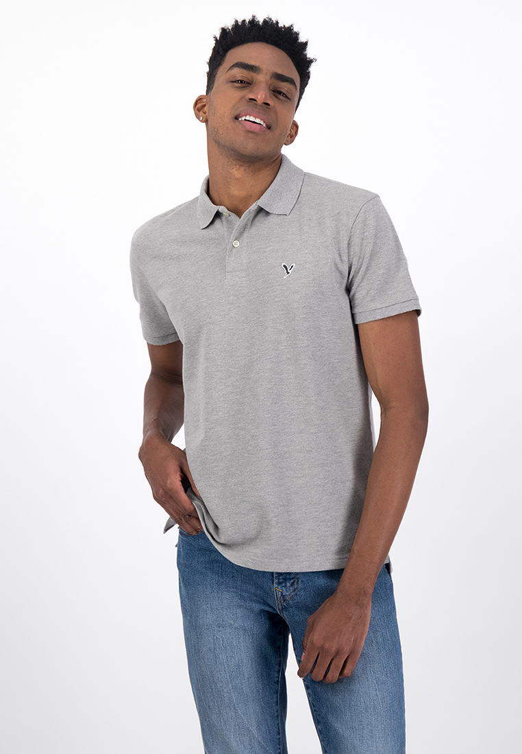 American Eagle Standard Fit Cotton Flex Polo Shirt