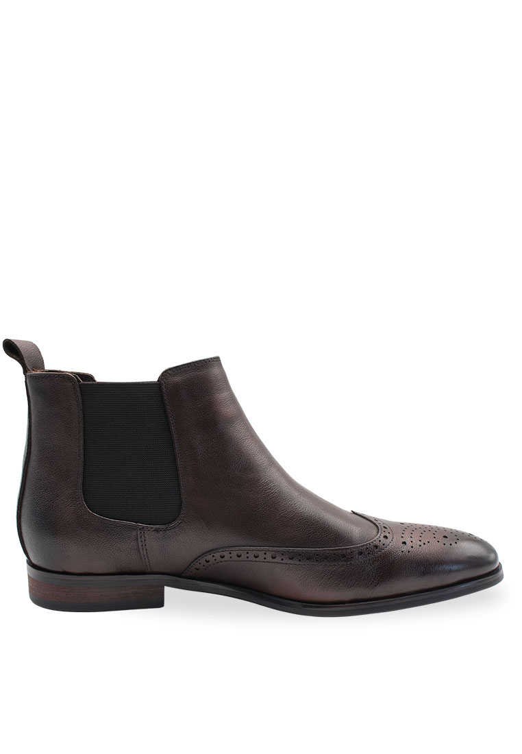 Arden Teal Bariloche Walnut Chelsea Boots