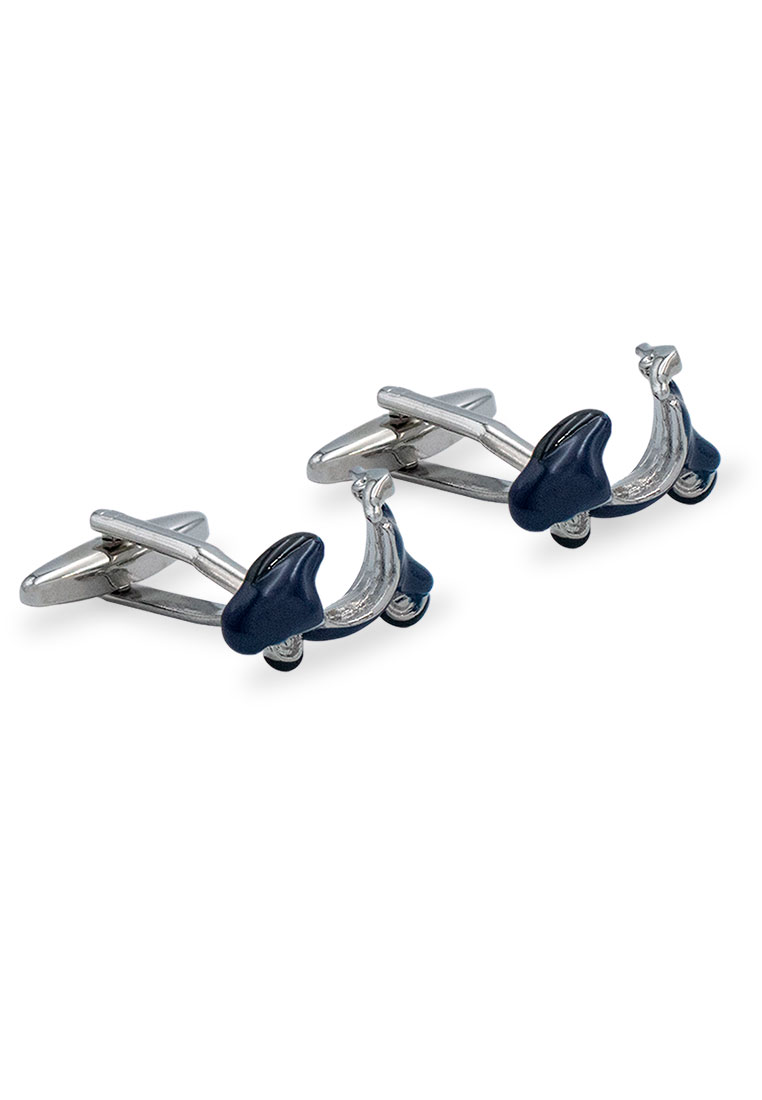 Arden Teal Puno Blue Vespa  Cufflink