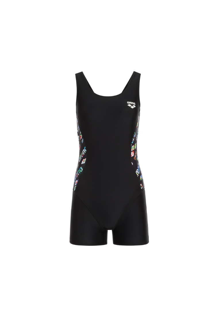 ARENA LADIES BLSSOM FLAT LEG ONE PIECE