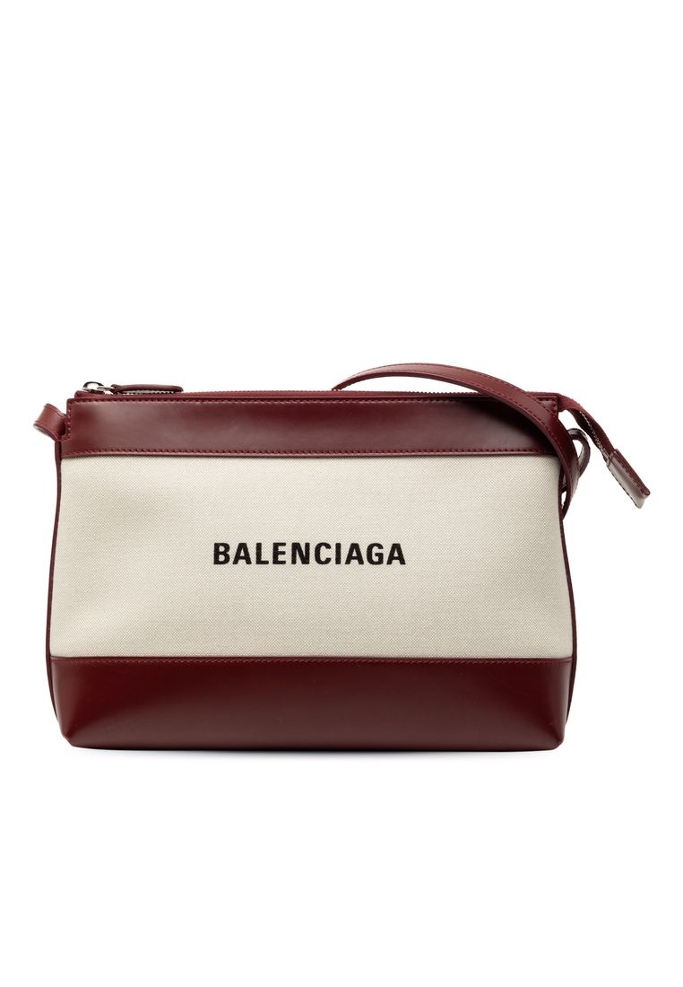 Balenciaga Pre-Loved Balenciaga Canvas Logo Crossbody