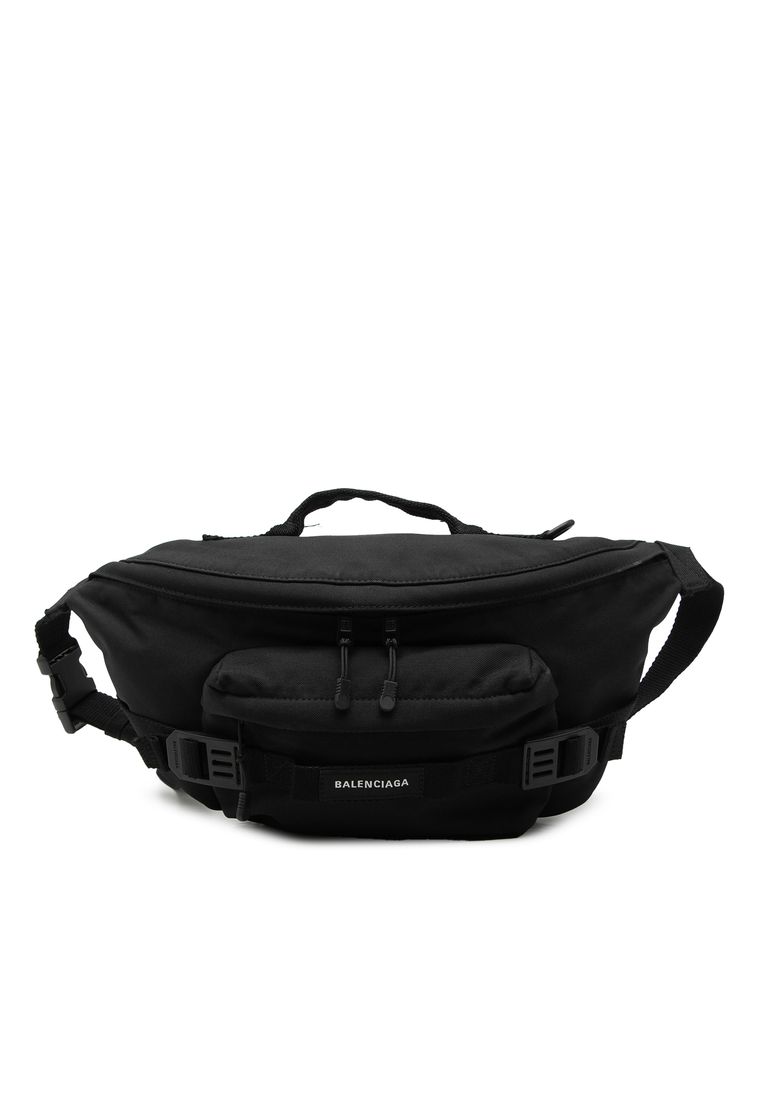 Balenciaga Pre-Loved Balenciaga Large Nylon Army Belt Bag