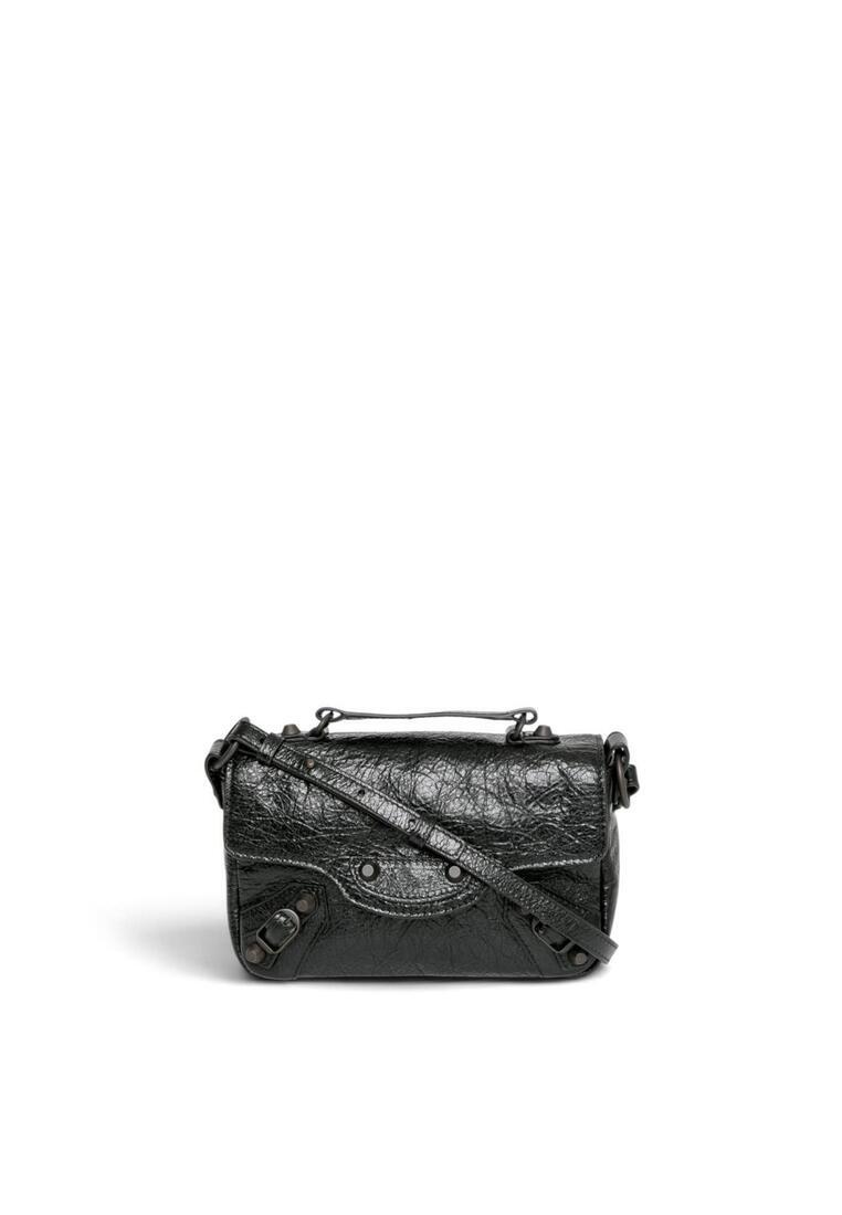 Balenciaga Lambskin Leather Crossbody Bag