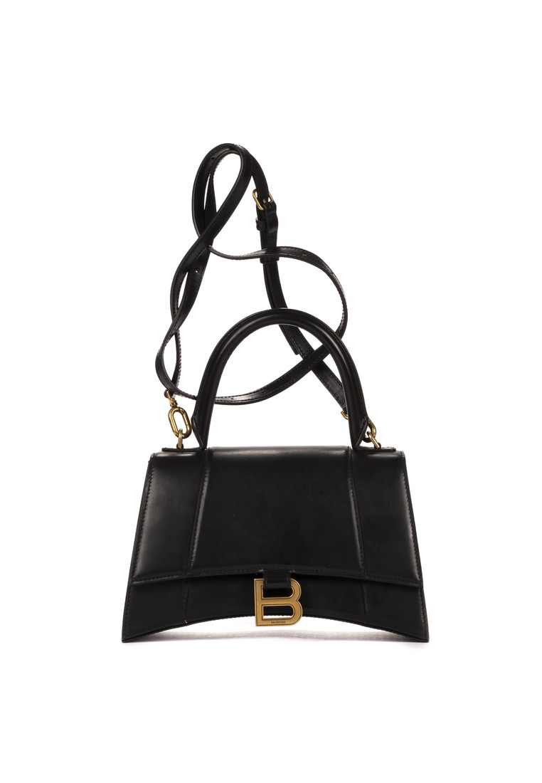 BALENCIAGA Pre-Loved Small Hourglass Top Handle