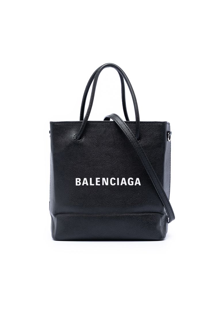 Balenciaga Pre-Loved Balenciaga Xxs Leather Shopping Tote