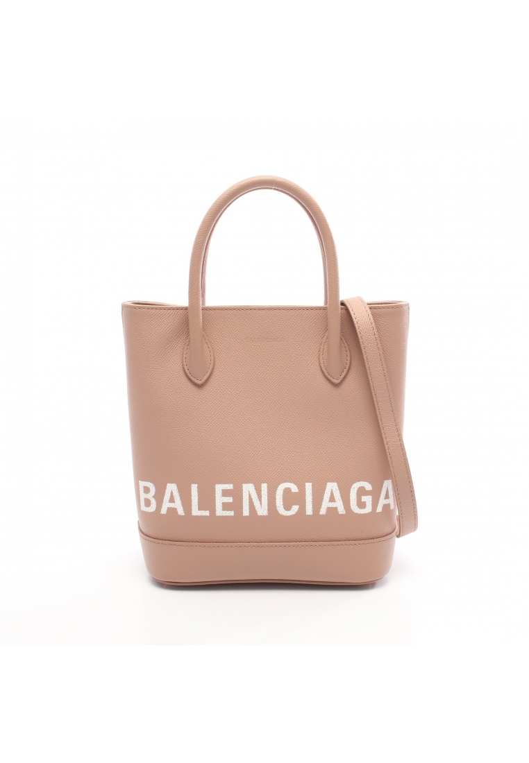 Balenciaga Pre-Loved BALENCIAGA Ville XXS Handbag leather pink 2WAY