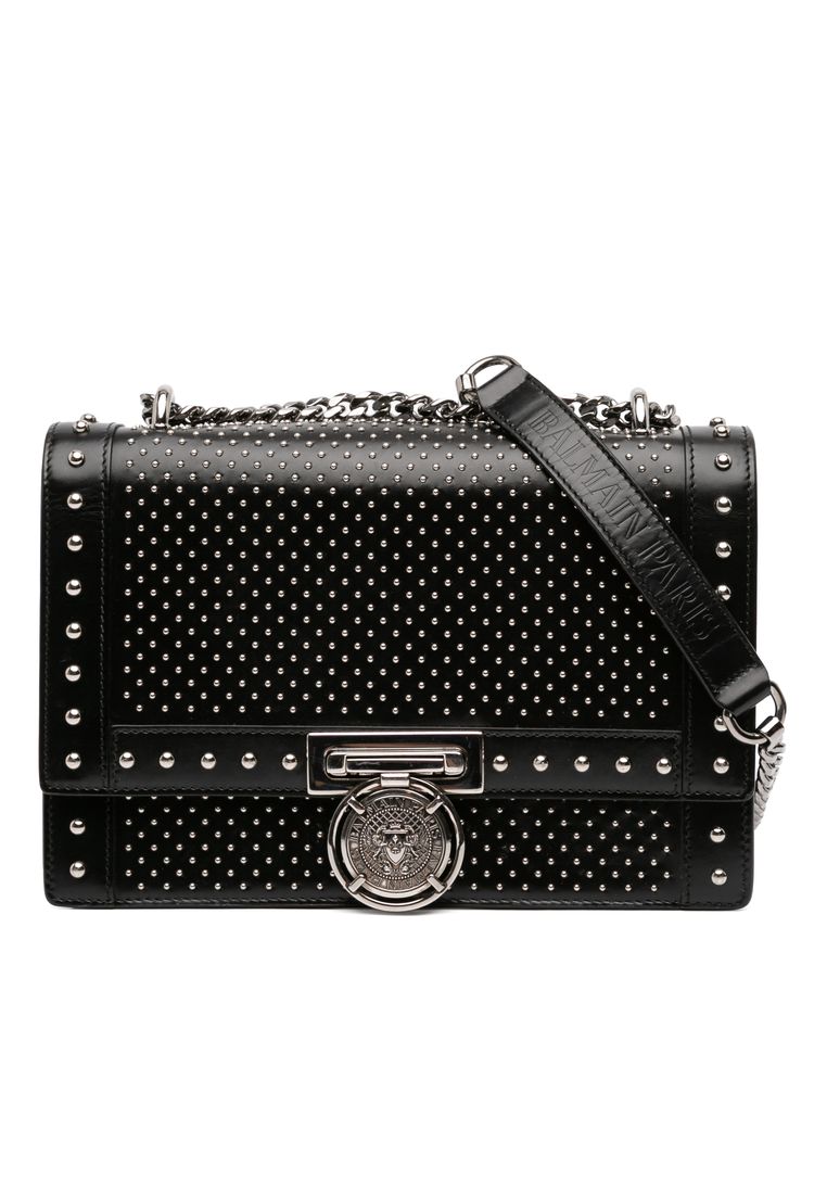Balmain Pre-Loved Balmain Studded Leather Bbox 20 Shoulder Bag