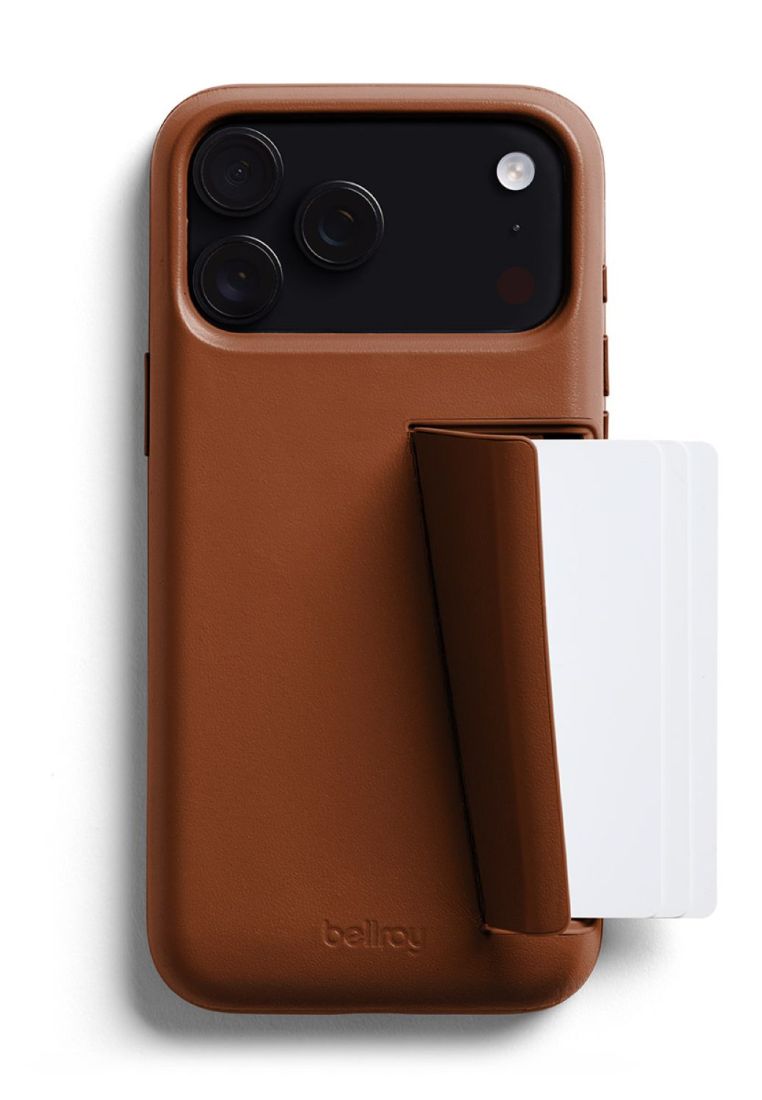 Bellroy Bellroy Phone Case - 3 Card Iphone 17 Pro Max - Rust