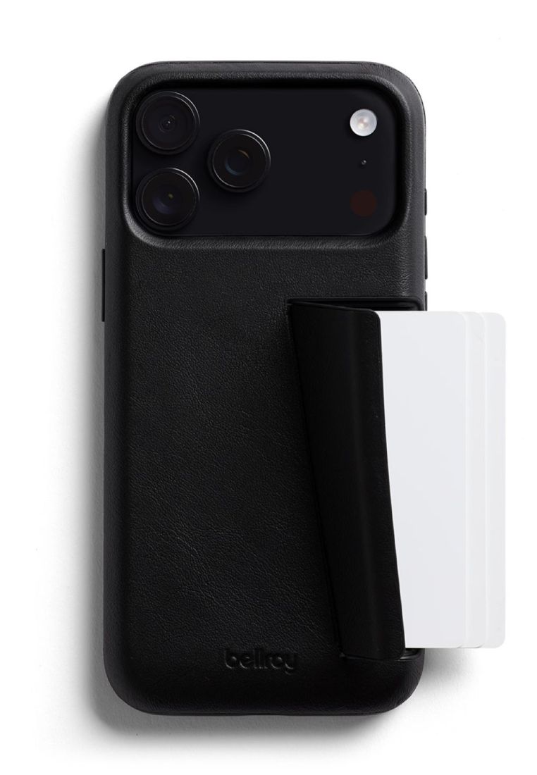 Bellroy Bellroy Phone Case - 3 Card Iphone 17 Pro Max - Black