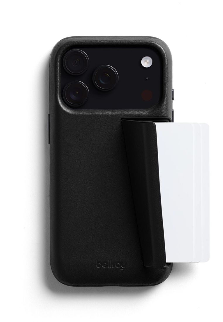 Bellroy Bellroy Phone Case - 3 Card Iphone 17 Pro - Black
