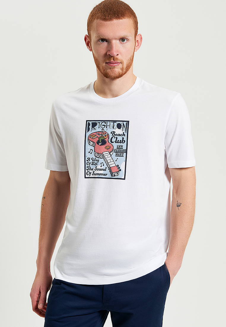 Ben Sherman Boat Guitar Character Tee