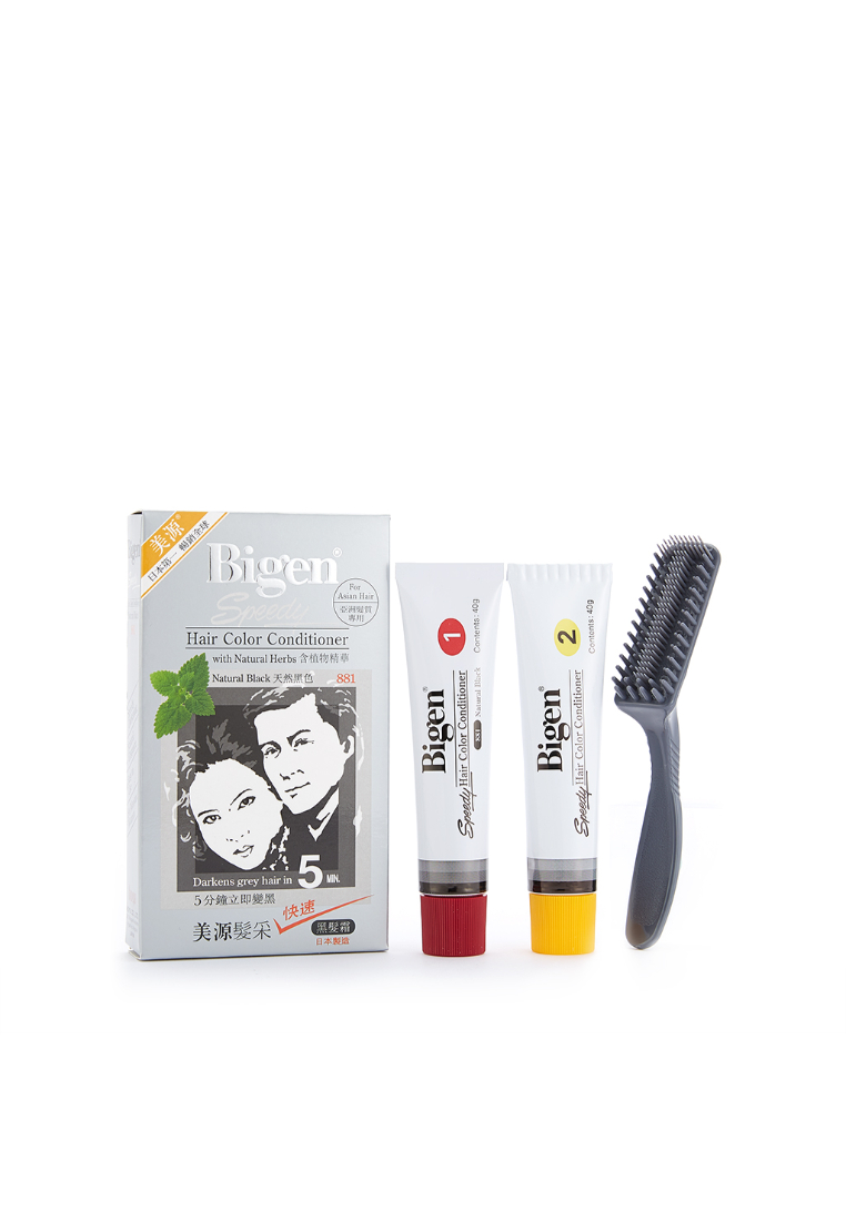 Bigen Bigen Hair Color C, 881 Natural Blac