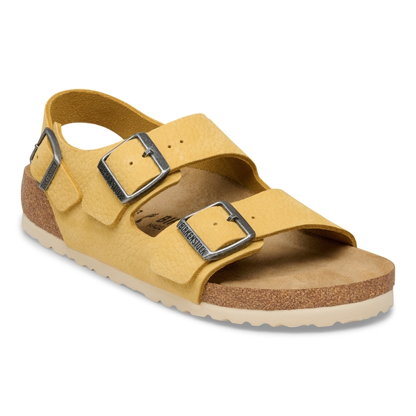Birkenstock Milano BS Nubuk Leather Archive Yellow