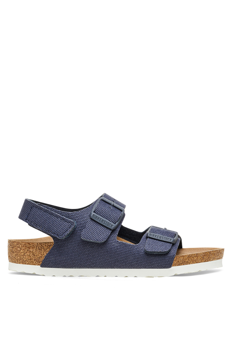 Birkenstock Milano HL Rivet Logo Kids Vegan Canvas