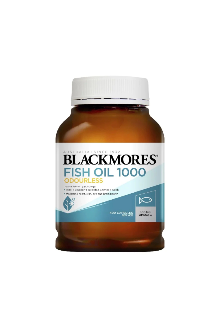 BLACKMORES BLACKMORES- Odoureless Fish Oil 1000mg 400CAPSULES