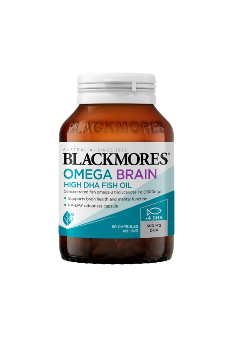 Blackmores Blackmores - Omega Bran High Dha Fish Oil 60Capsules