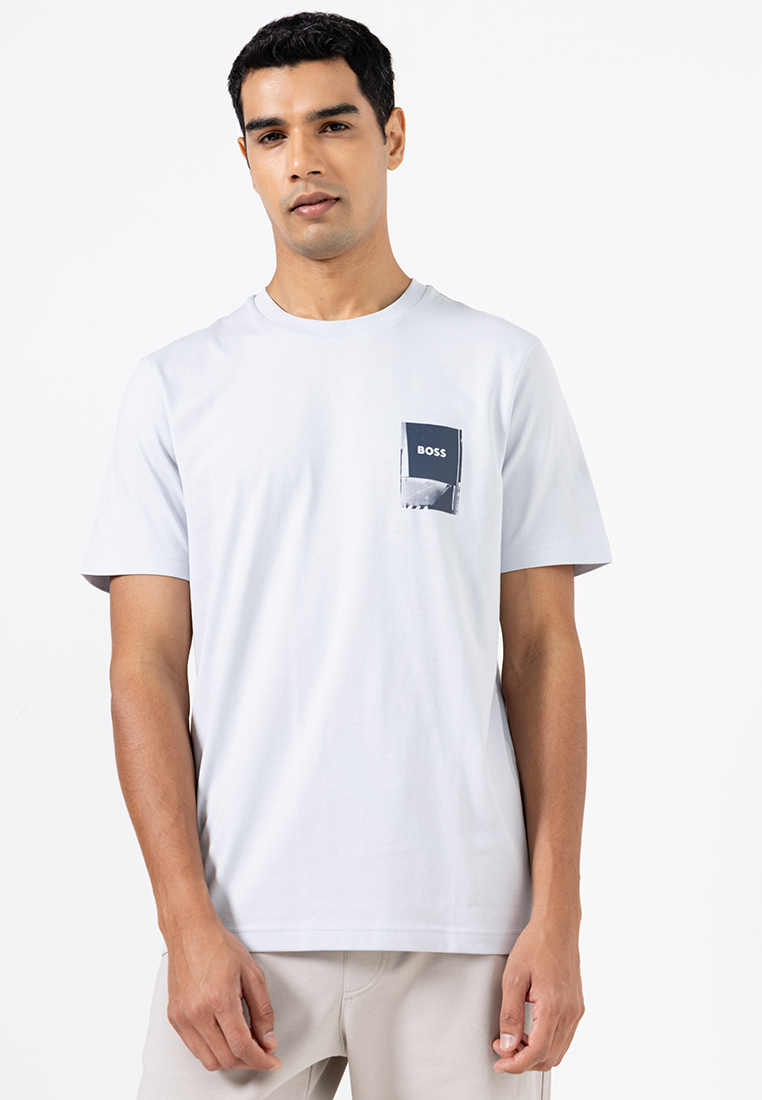 BOSS Logo Artwork T-Shirt - BOSS Orange