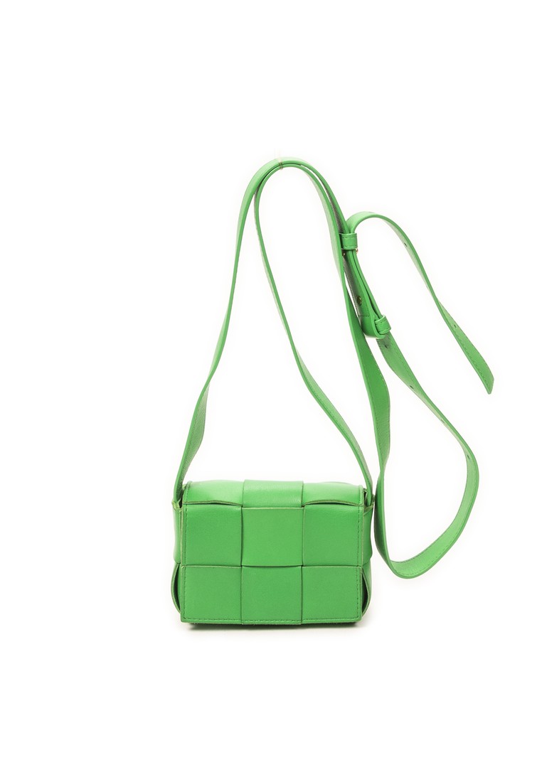 BOTTEGA VENETA Pre-Loved Mini Cassette Crossbody