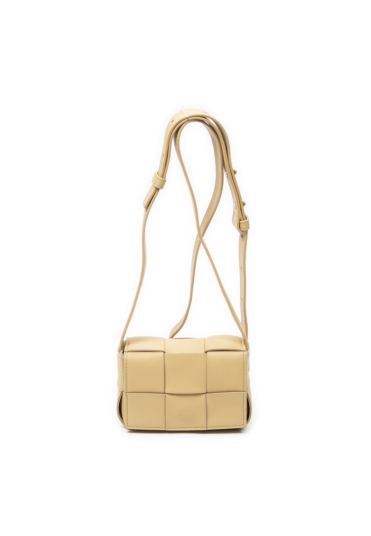 BOTTEGA VENETA Pre-Loved Mini Cassette Crossbody