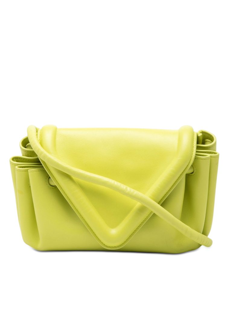 BOTTEGA VENETA Pre-Loved Bottega Veneta Leather Beak Crossbody
