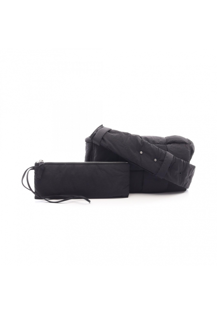 BOTTEGA VENETA Pre-Loved BOTTEGA VENETA PADDED TECH CASSETTE padet Tech cassette Shoulder bag Nylon 