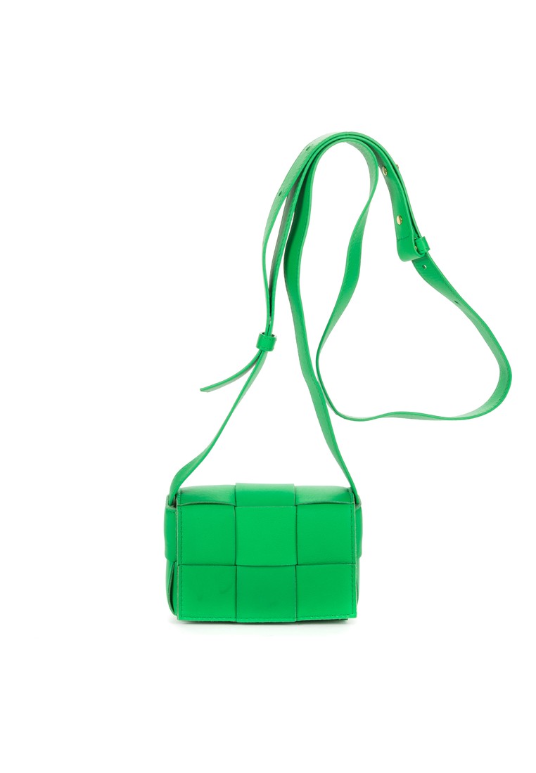 BOTTEGA VENETA Pre-Loved Micro Candy Cassette Crossbody