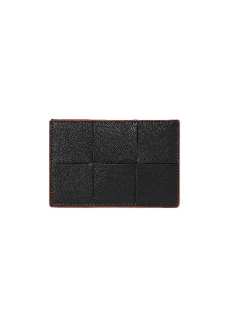 BOTTEGA VENETA Cassette Credit Card Case Card Case Black 649597