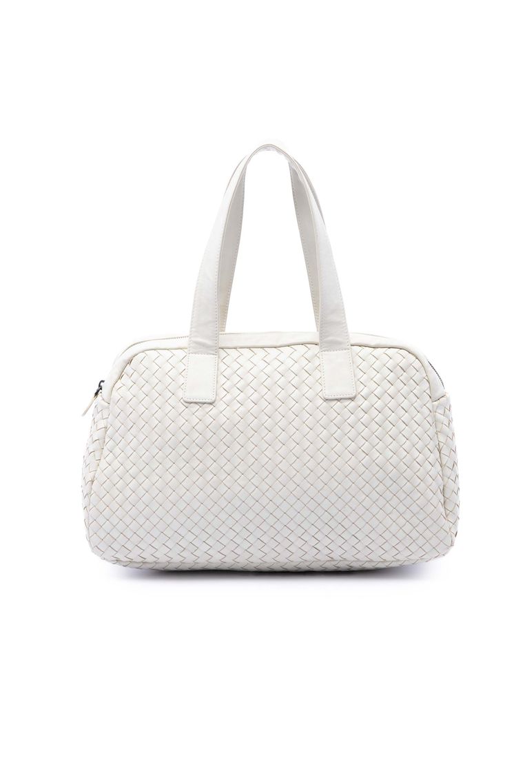 BOTTEGA VENETA Pre-Loved Bottega Veneta Nappa Intrecciato Handbag
