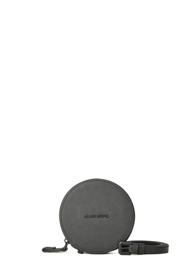 Braun Buffel Welyn Neck Wallet In Black