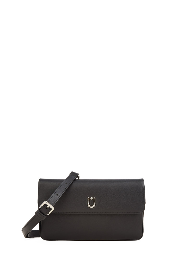 Braun Buffel Pommice Sling Pouch In Black