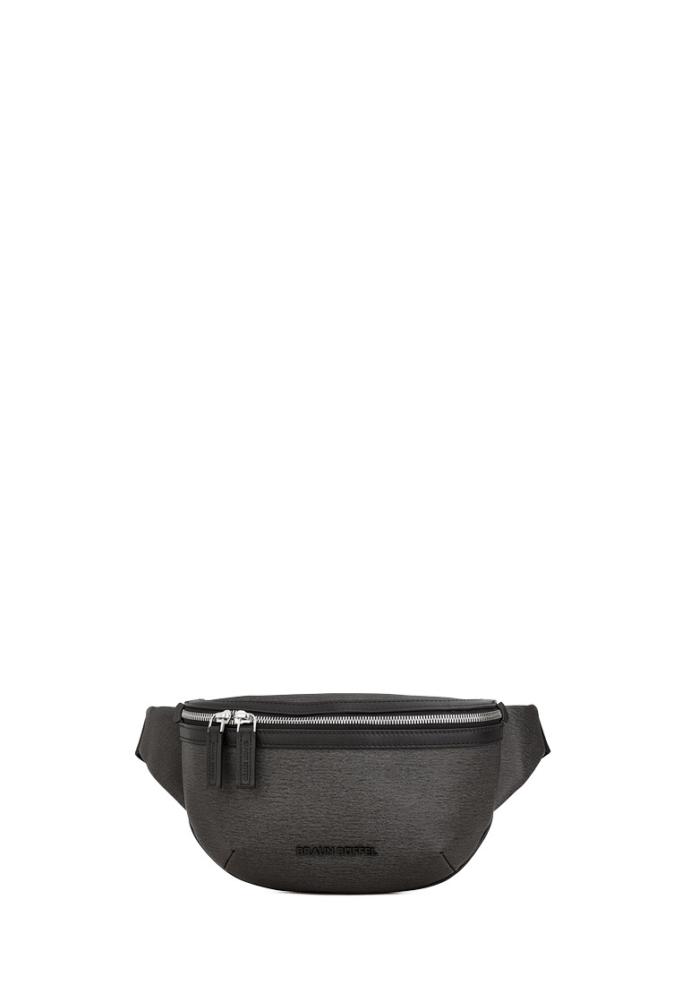 Braun Buffel Nimes Small Waist Pouch In Black