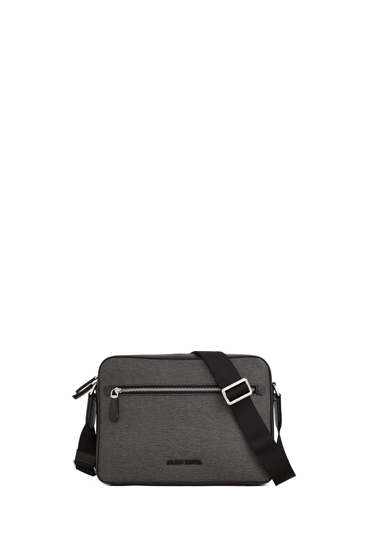 Braun Buffel Nimes Small Messenger In Black