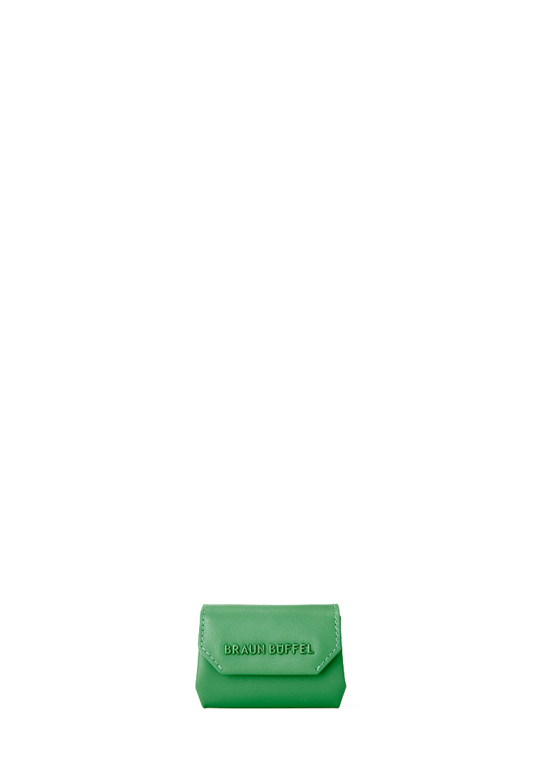Braun Buffel Brasilia Coin Holder In Farm Green